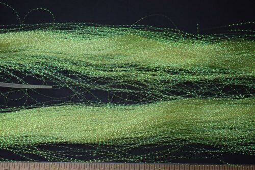 Large Hank 10"+ of PEARL YELLOW Krystal Flash for Fly Tying, 20"+ overall length - Image 2