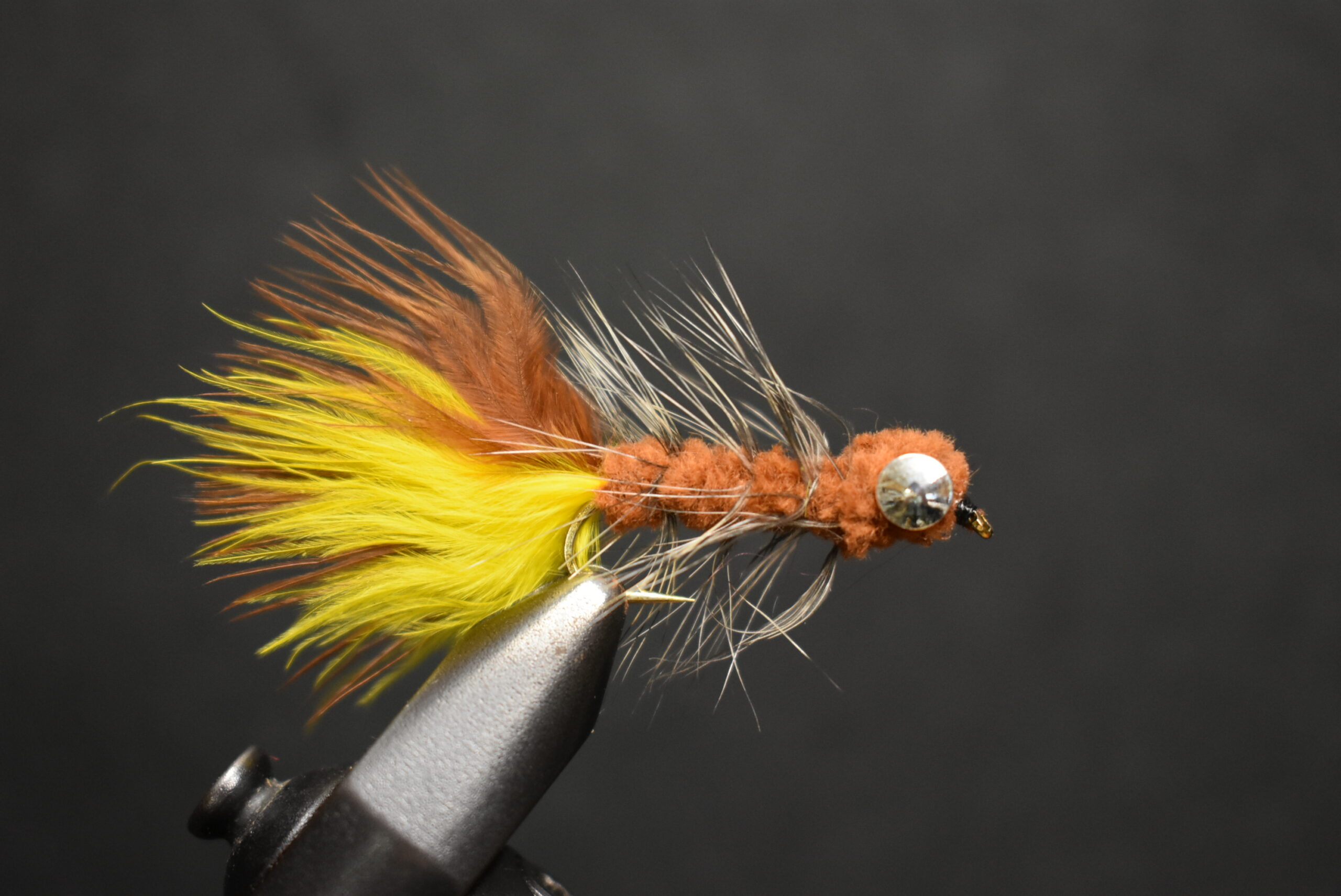 2 Flies, Size 8, Lead Eye Bugger Bighorn Streamer Fly Fishing