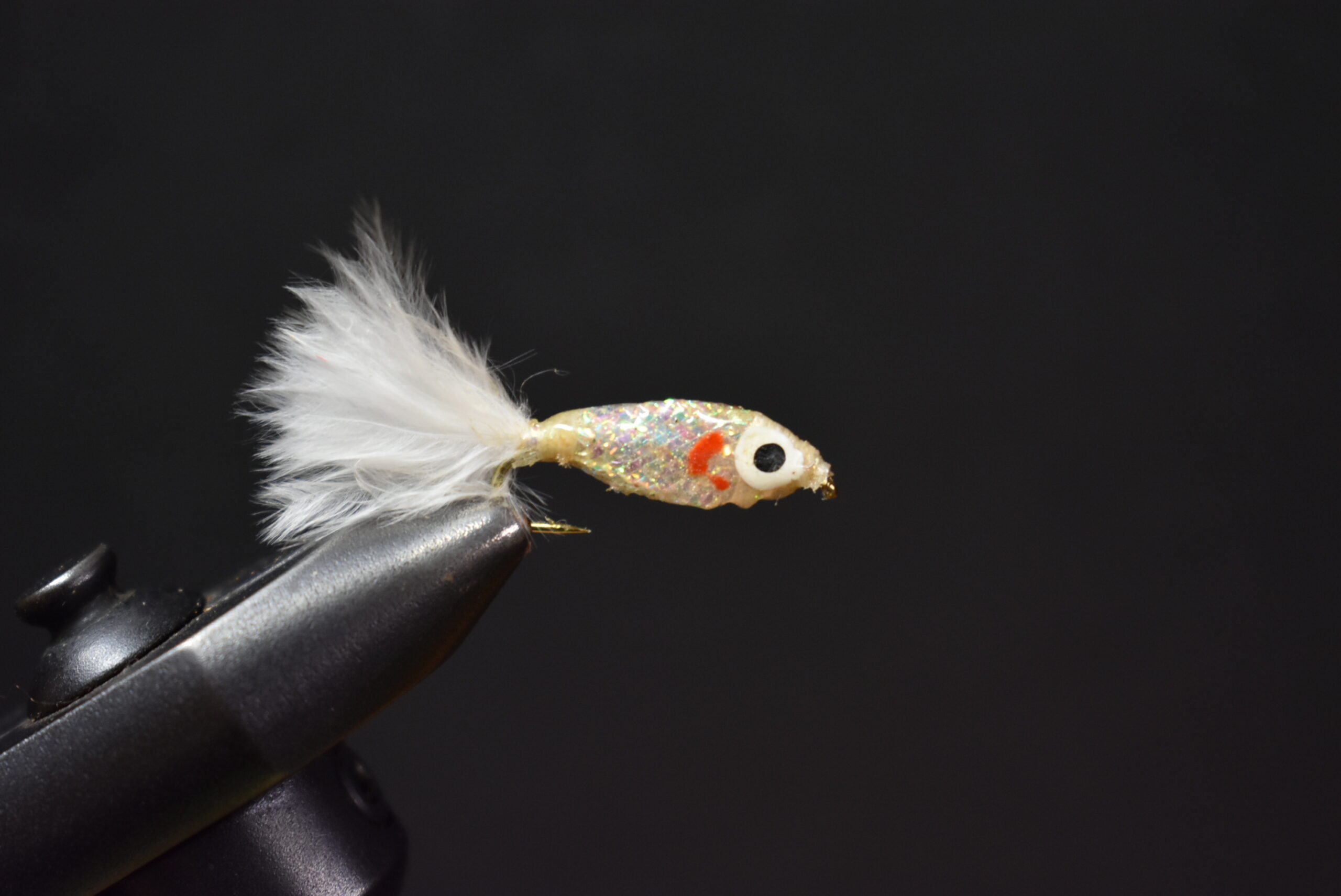 2 Flies, Size 10, Brook Trout Epoxy Minnow Fly Fishing Flies - Lady Fly Tyer