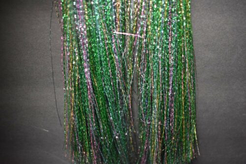 1,600  8" Strands PEACOCK Northern Flash Flashabou Tinsel for Fly Tying - Image 2