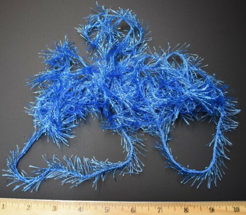 5 Yards TURQUOISE Crystal Ice Hackle Feather Replacement for Fly Tying