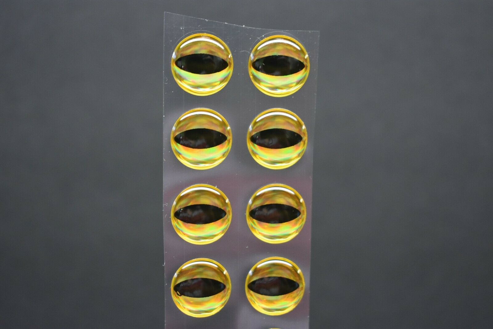 14, 3D HURRICANE Molded 12mm or .472 Adhesive Lure Eyes for Fly Tying -  Lady Fly Tyer