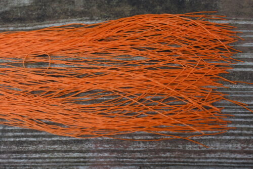 Hank "Medium" Size ORANGE Bug Legs Silicone Skirts for Jig Making Fly Tying - Image 2